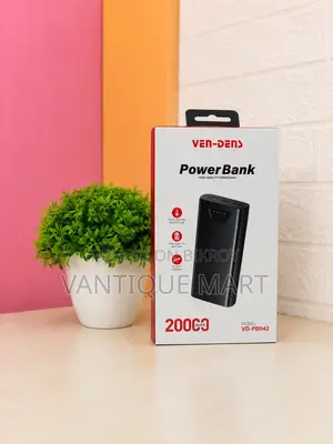 Ven-Dens 20000mAh পাওয়ার ব্যাংক