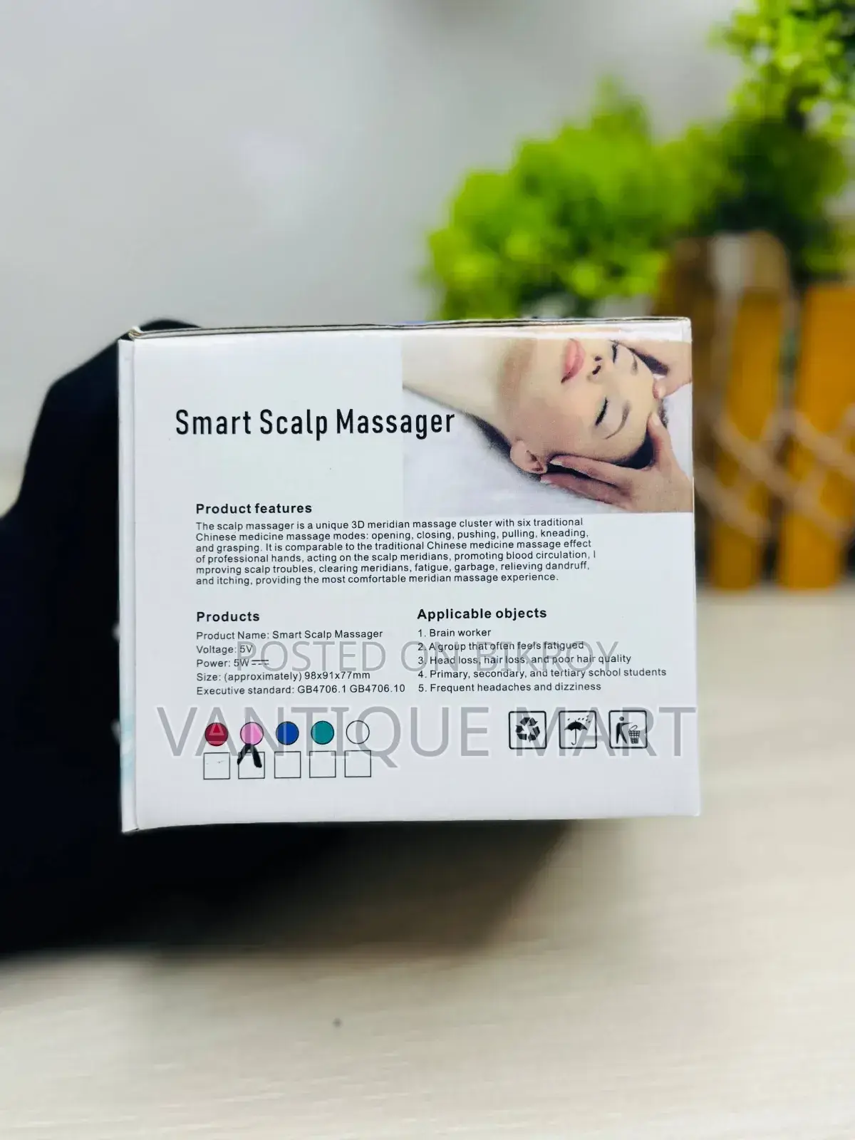 Smart Scalp Massager M0728
