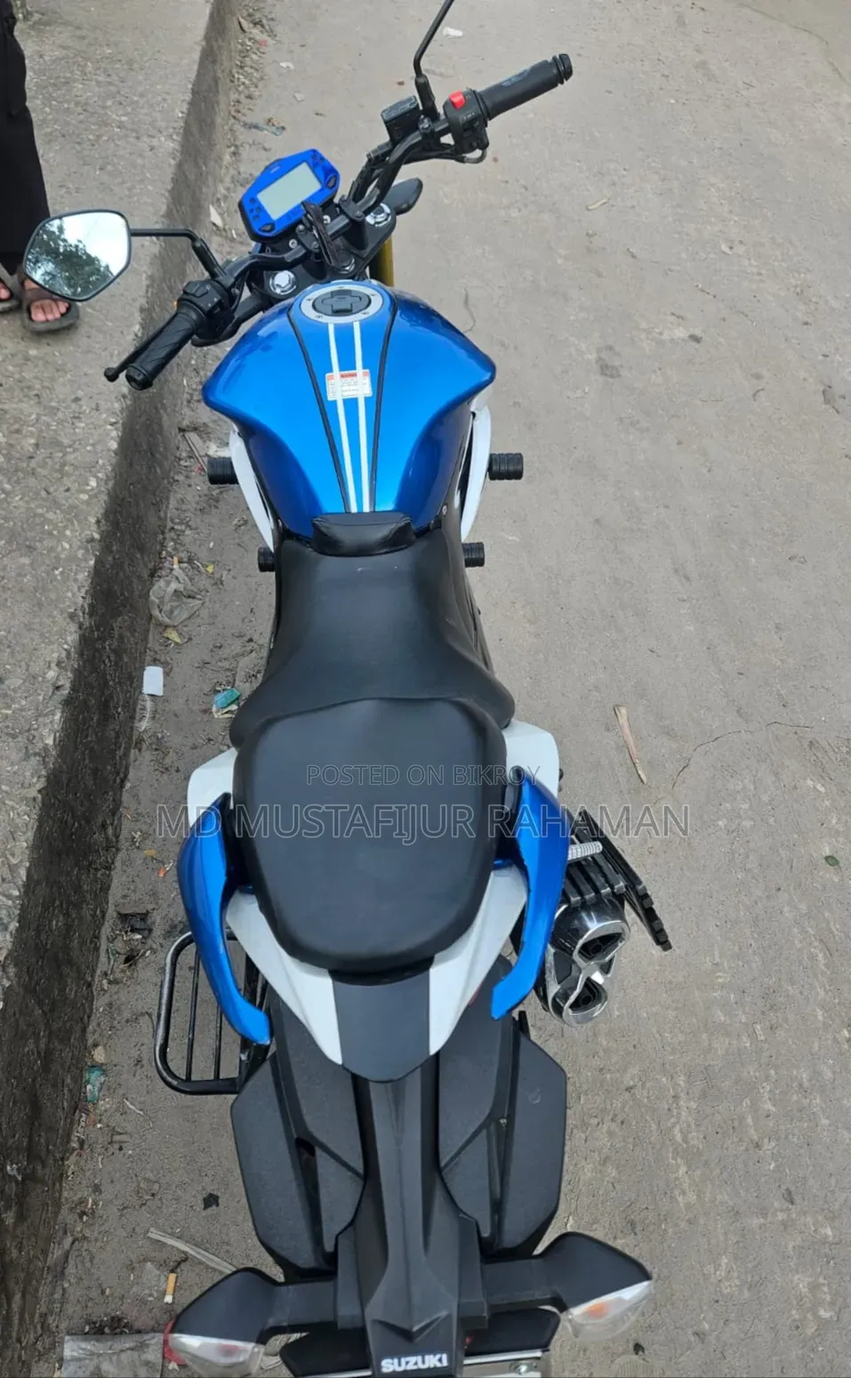 Suzuki Gixxer Fi ABS 2025 Blue