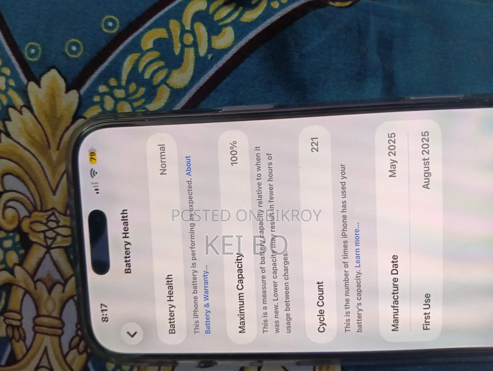 অ্যাপল আইফোন ১৬ প্রো ম্যাক্স ২৫৬ জিবি গোল্ড
