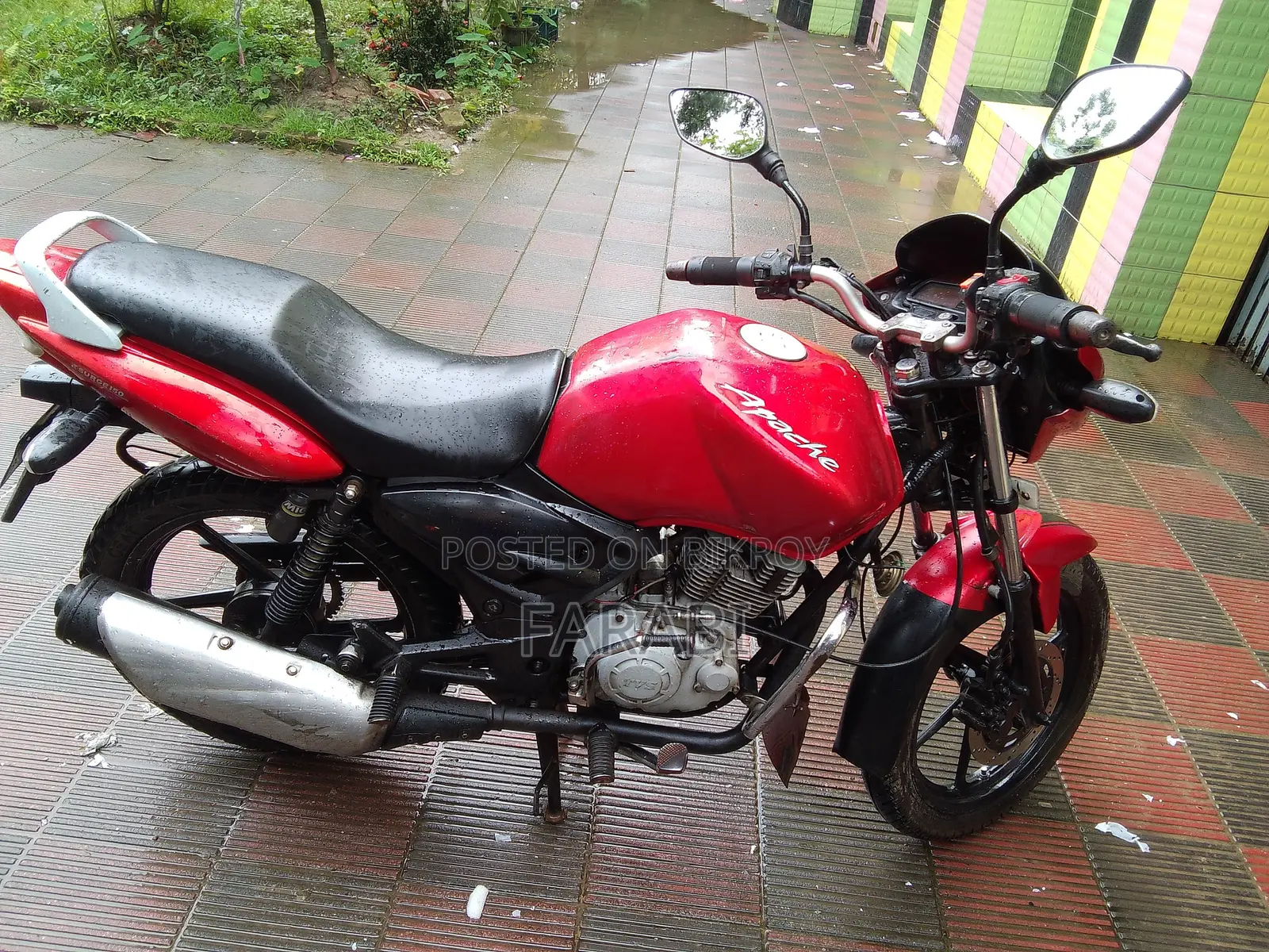 TVS Apache RTR 160 2V 2009 Red