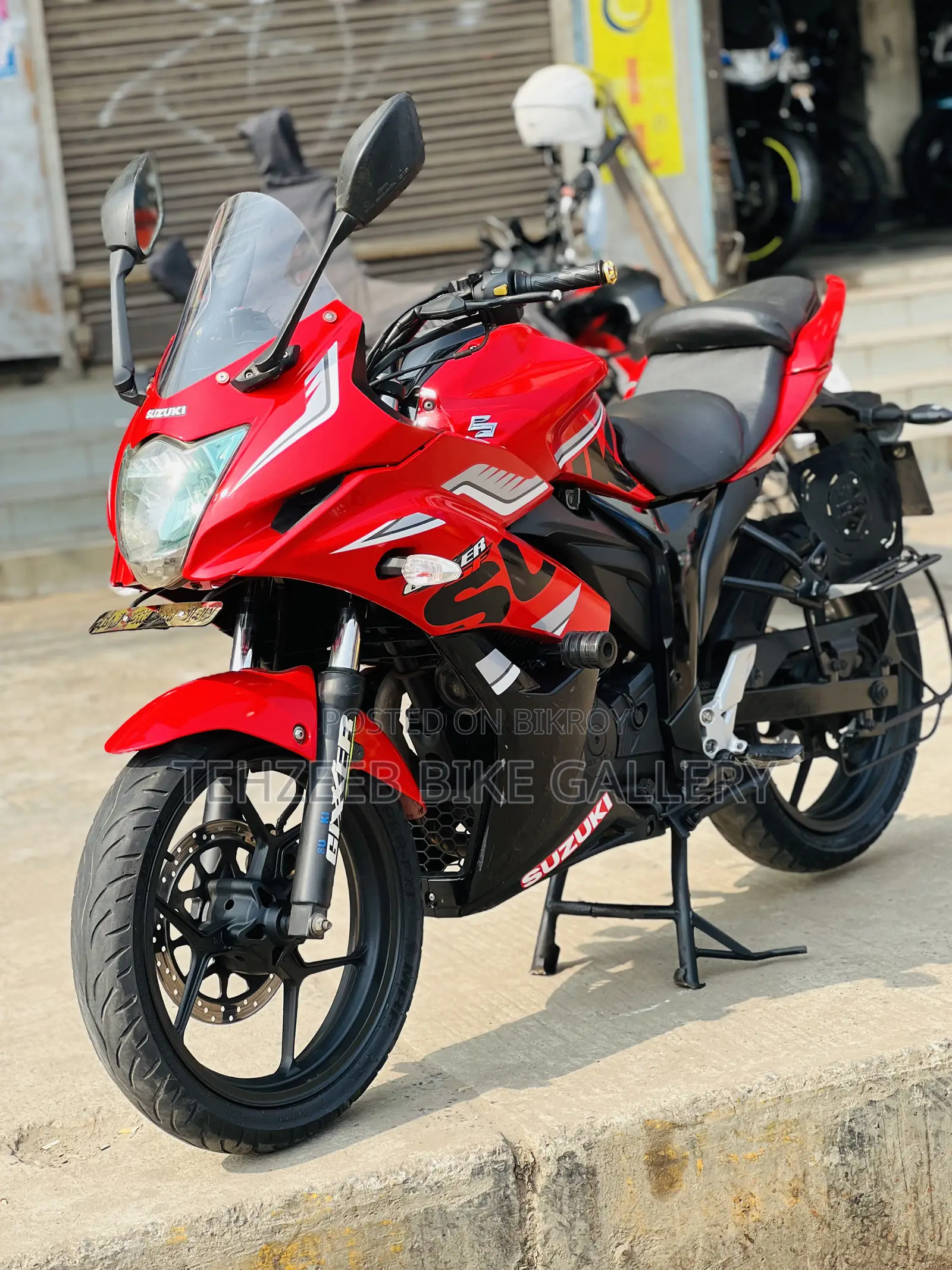 Suzuki Gixxer SF 2018 Red