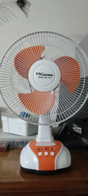 MK Defender AC DC Rechargeable Table Fan
