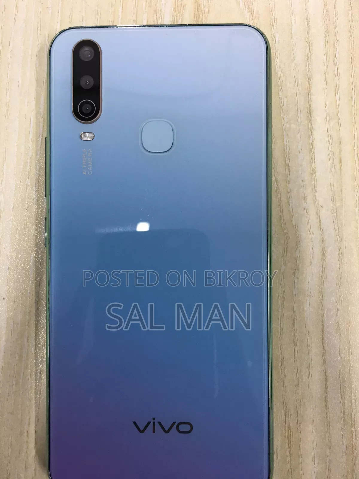 Vivo Y17 256 GB Blue