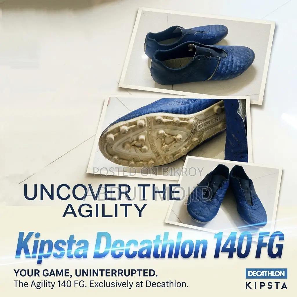 Kipsta Decathlon 140 FG Football Boots.