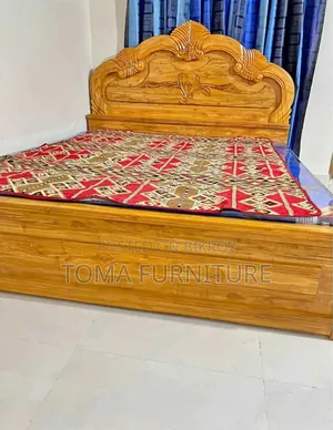 আকাশি কাঠের খাট ৬/৭
