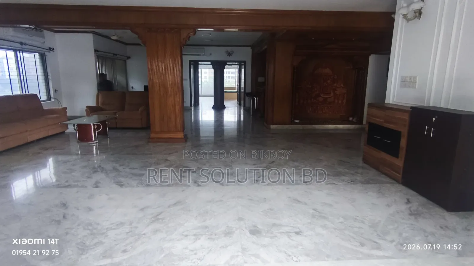 গুলশানে ৫ বেডরুমের অ্যাপার্টমেন্ট ভাড়ার জন্য