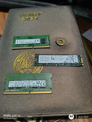Ram 4gb and 8gb SSD 256gb Asha