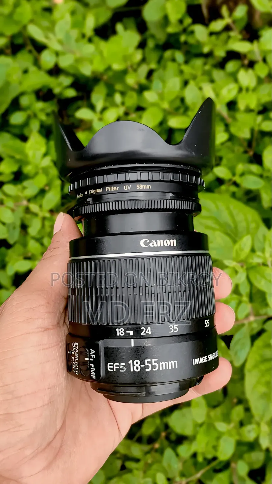 Canon 18-55 IS-2 KIT লেন্স