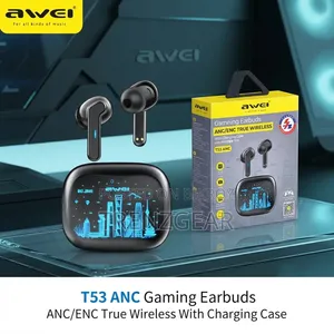 Awei T53 ANC: Active Noise Cancellation and Great Gaming Earbuds