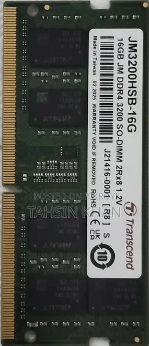 Transcend Laptop RAM