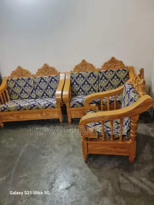 আকাশি কাঠের সোফা সেট
