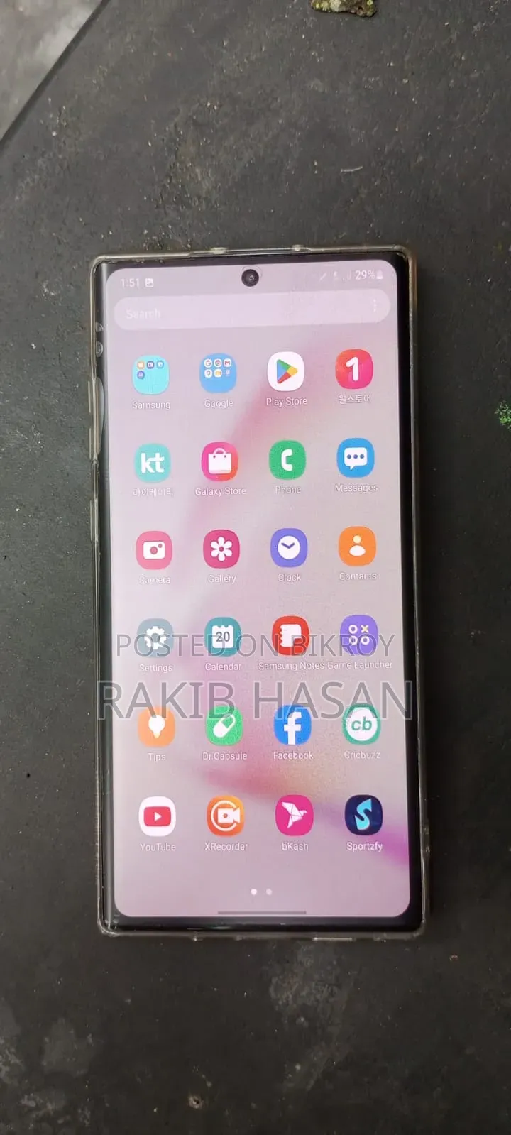 Samsung Galaxy Note 10 Plus 256 GB Blue