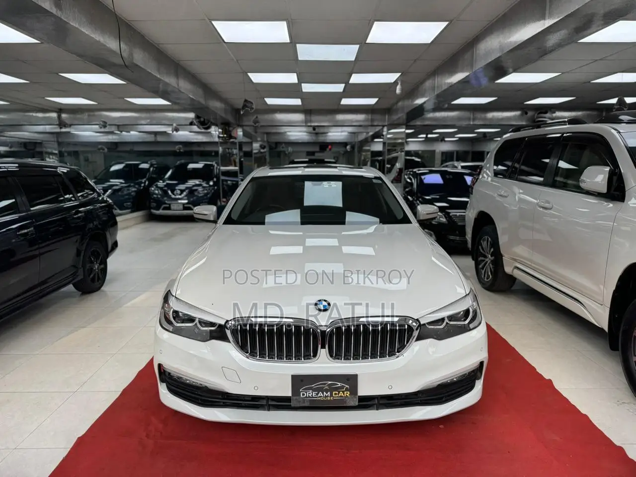 BMW 520i 2018 Pearl