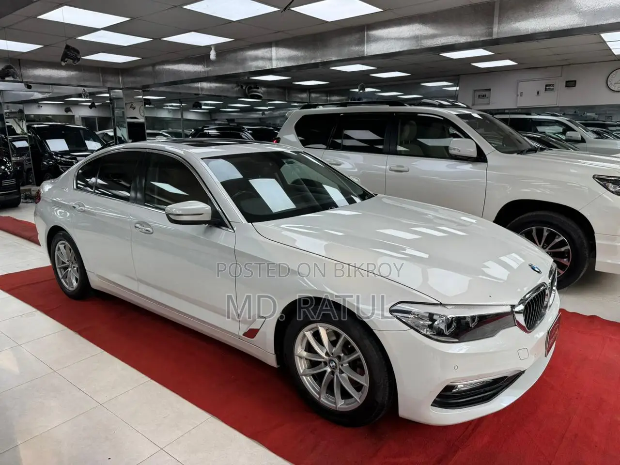 BMW 520i 2018 Pearl