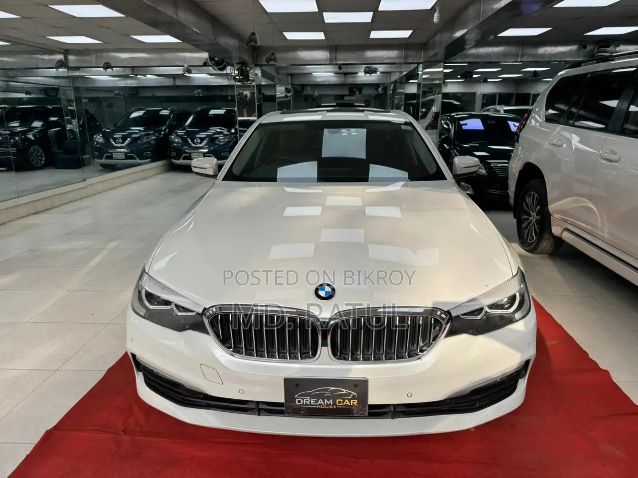 BMW 520i 2018 Pearl