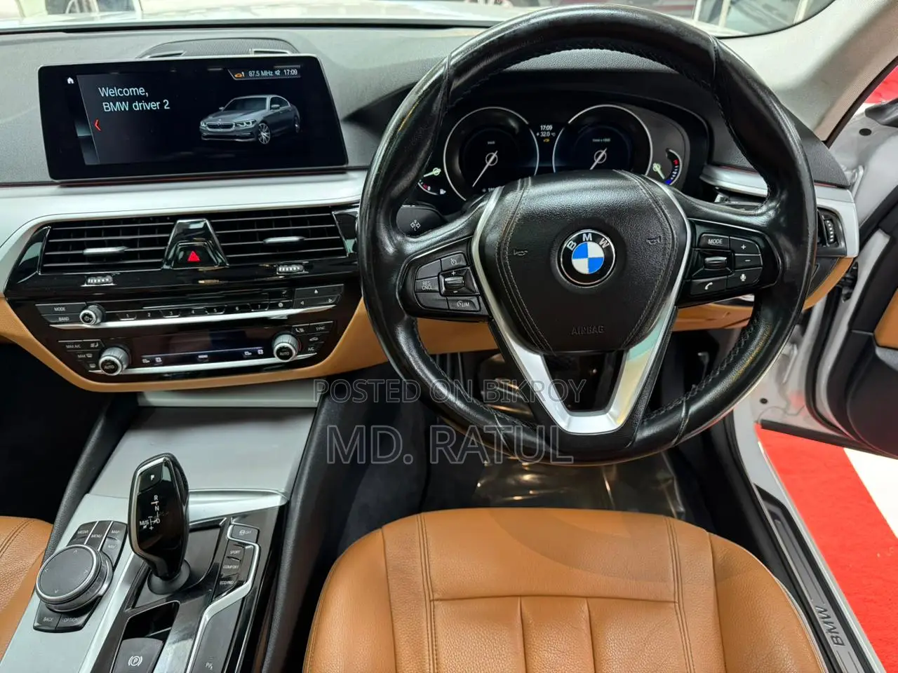 BMW 520i 2018 Pearl