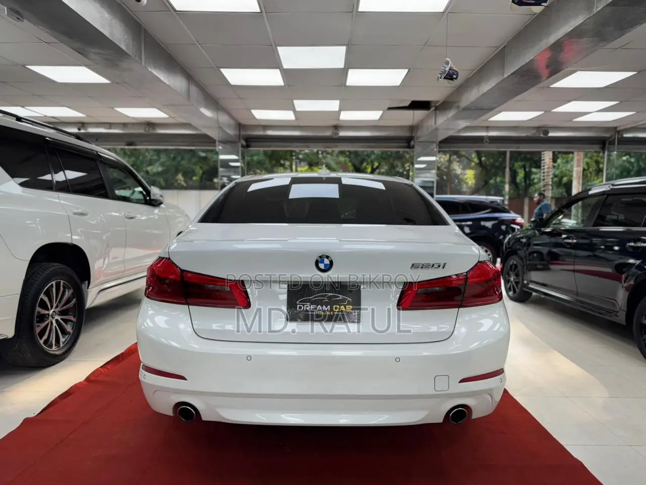 BMW 520i 2018 Pearl