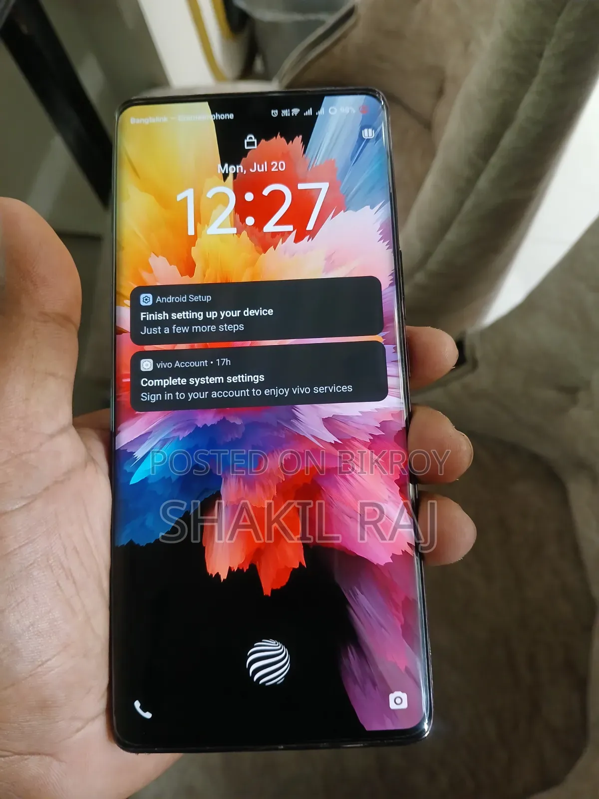 Vivo V29e 5G 256 GB Black