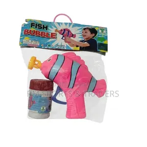 Bubble Gun Toy – Automatic Bubble Blower With LED Lights