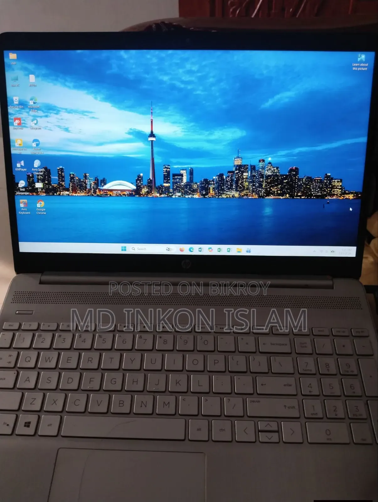 Laptop HP 15S 4GB Intel Core i5 SSD 256GB