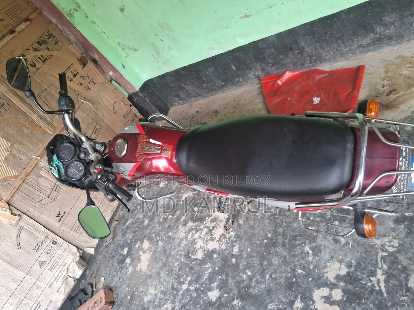 Bajaj CT 100 2025 Red