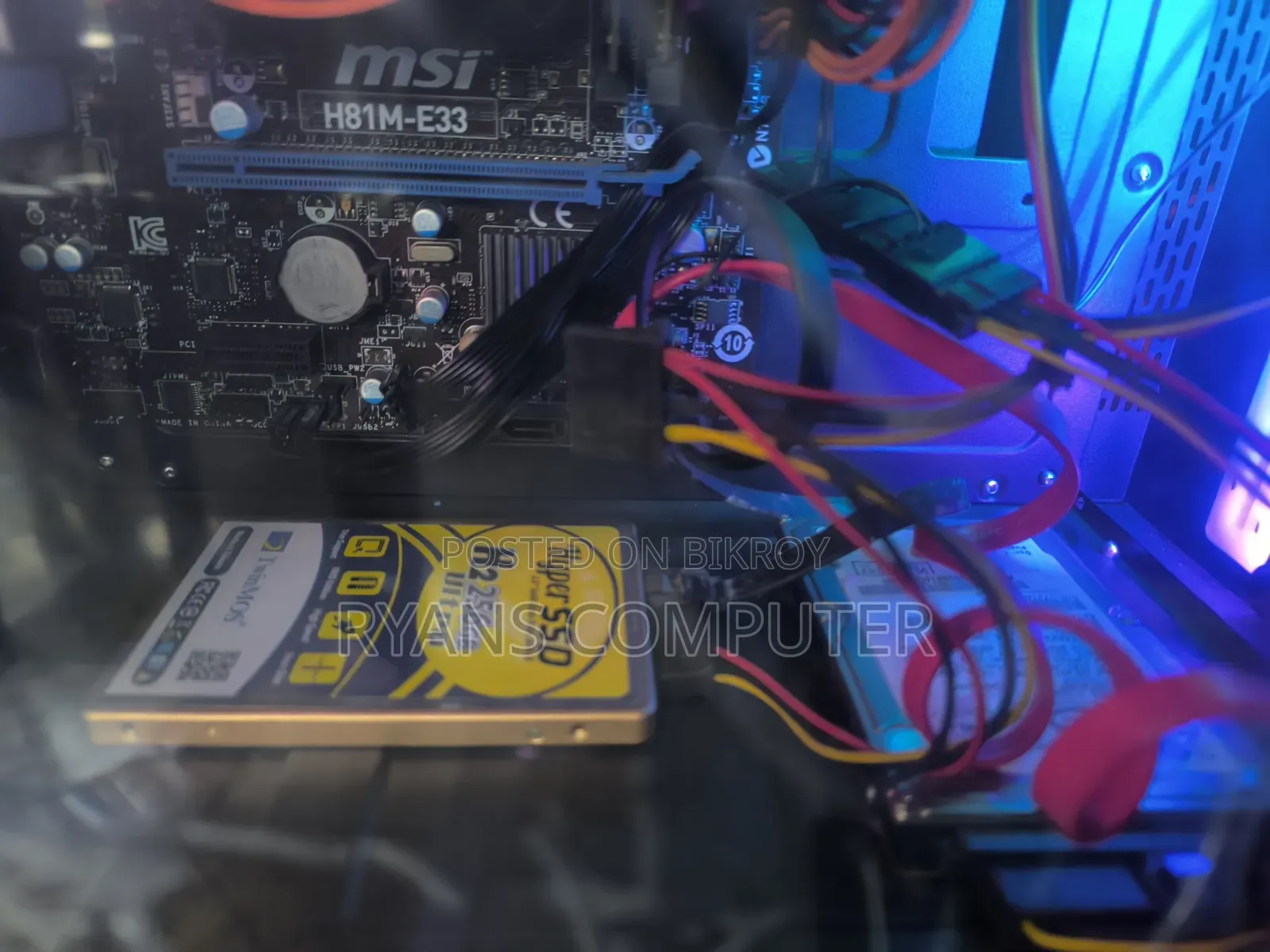 New Desktop Computer MSI Model 12GB Intel Core I3 HDD+SSD 1T