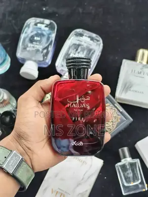 Hawas Fire Decant + Full Bottle