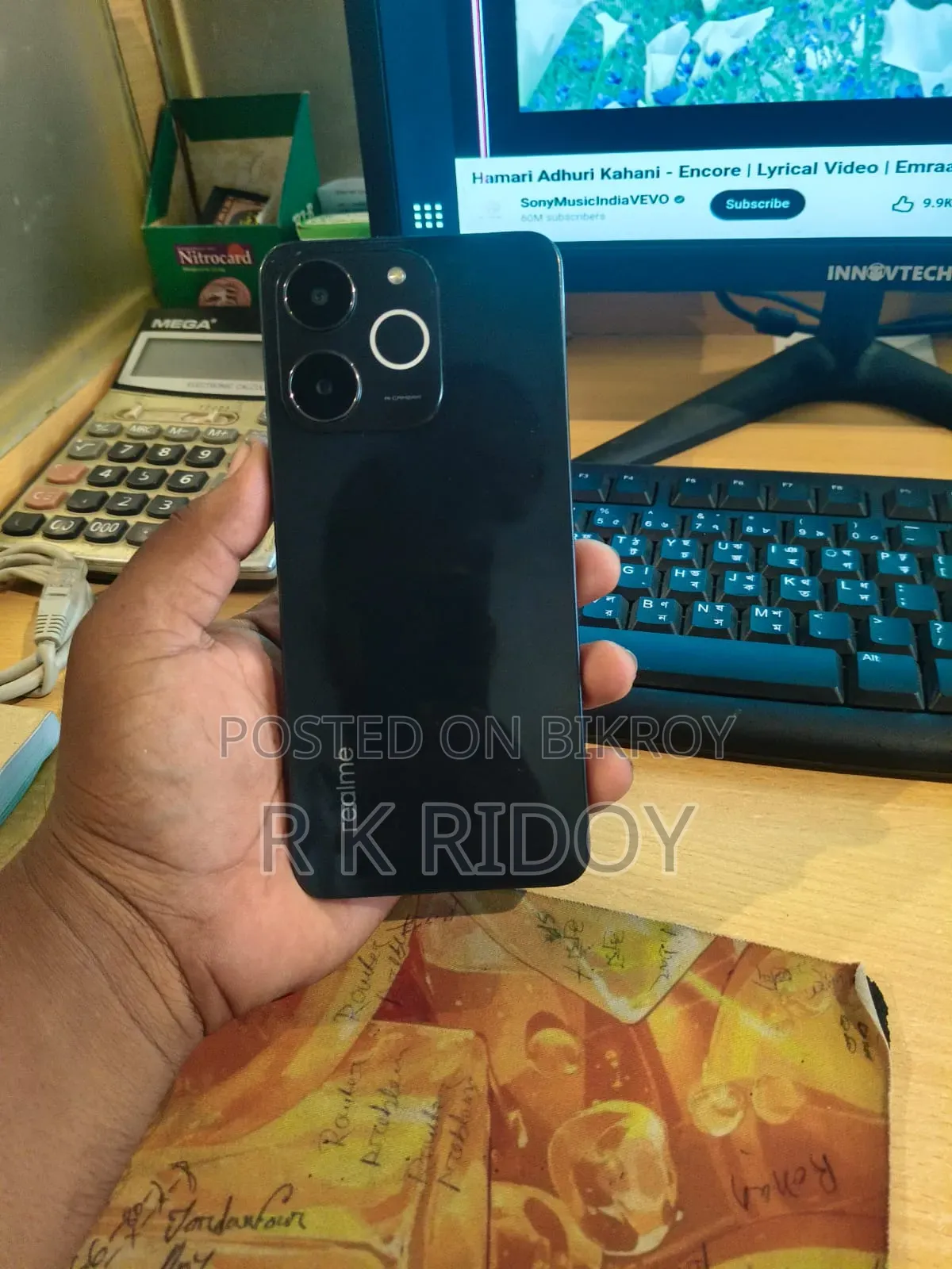 New Realme Note 70T 128 GB Gray