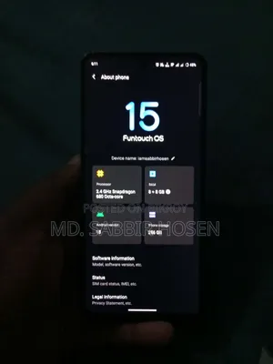 Vivo Y36 256 GB Gray