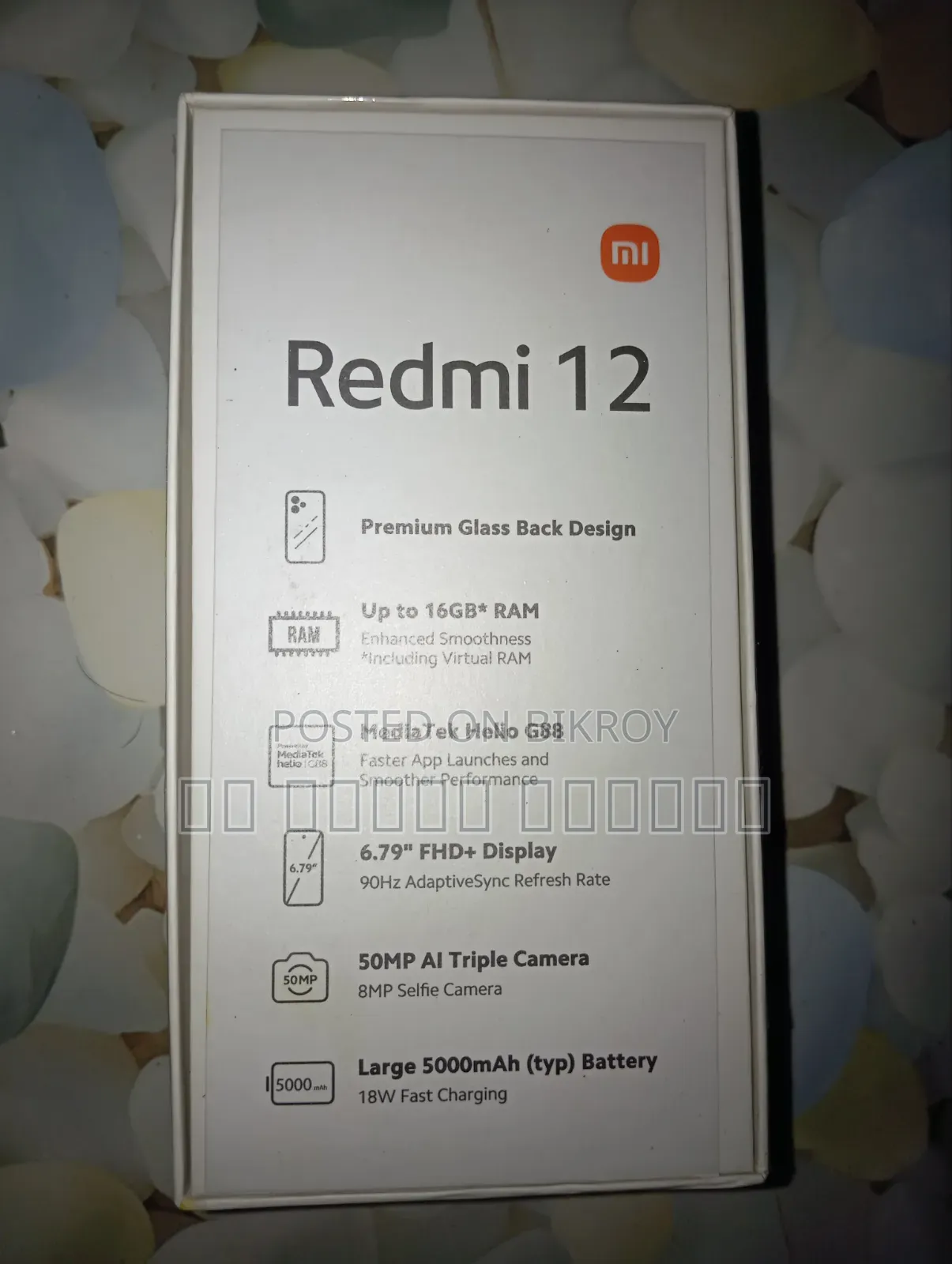 New Xiaomi Redmi 12 128 GB Black