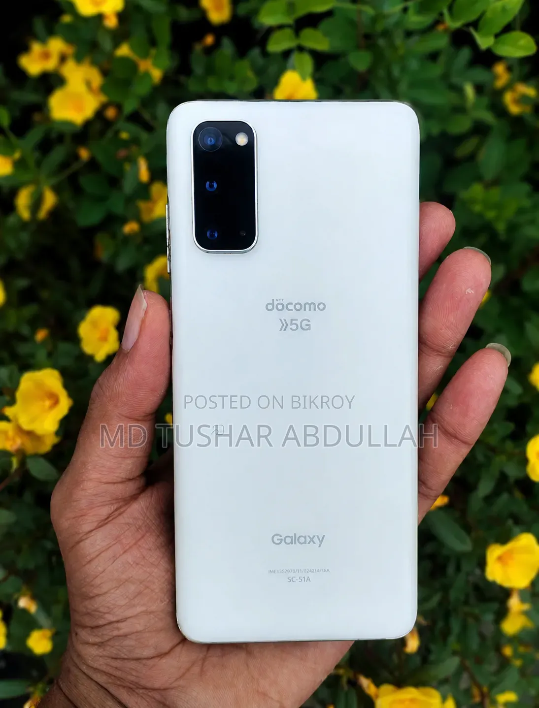 Samsung Galaxy S20 128 GB White