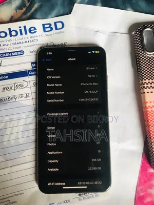 Apple iPhone XS Max 256 GB Gold