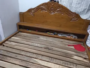 ৬ ফুট বাই ৭ ফুট নিম কাঠের বিছানা, গামারি কাঠ
