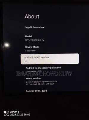 Vision 32" QLED TV Z40 Optima Google TV