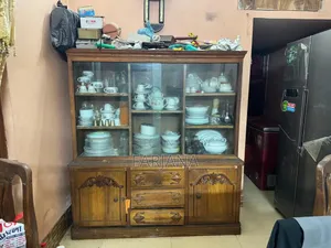 Teak Wooden Showcase
