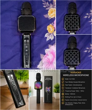 Karaoke Wireless Microphone SU-YOSD | Bluetooth + Memory Card + Echo