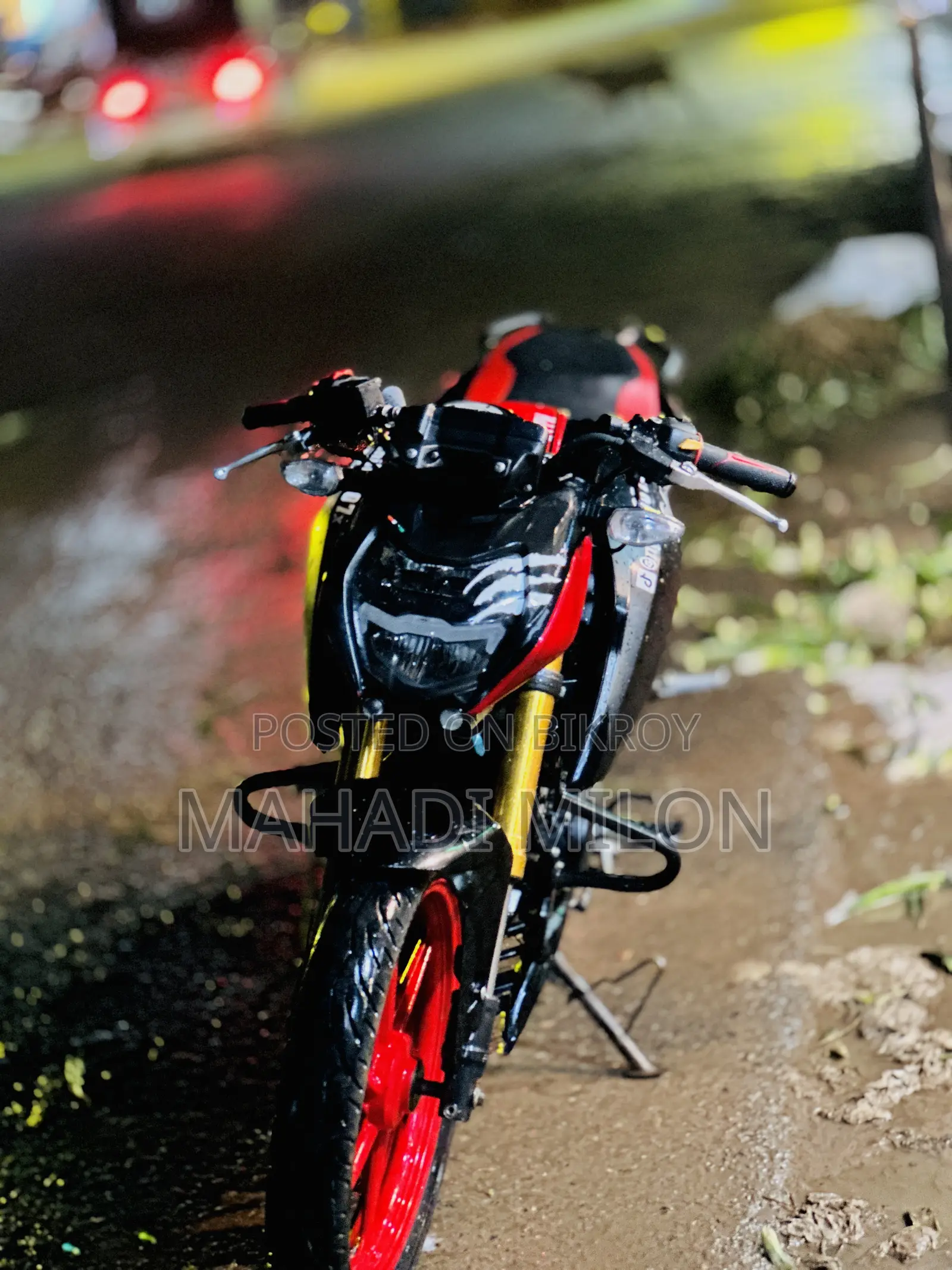 TVS Apache RTR 160 4V Fi 2024 Black