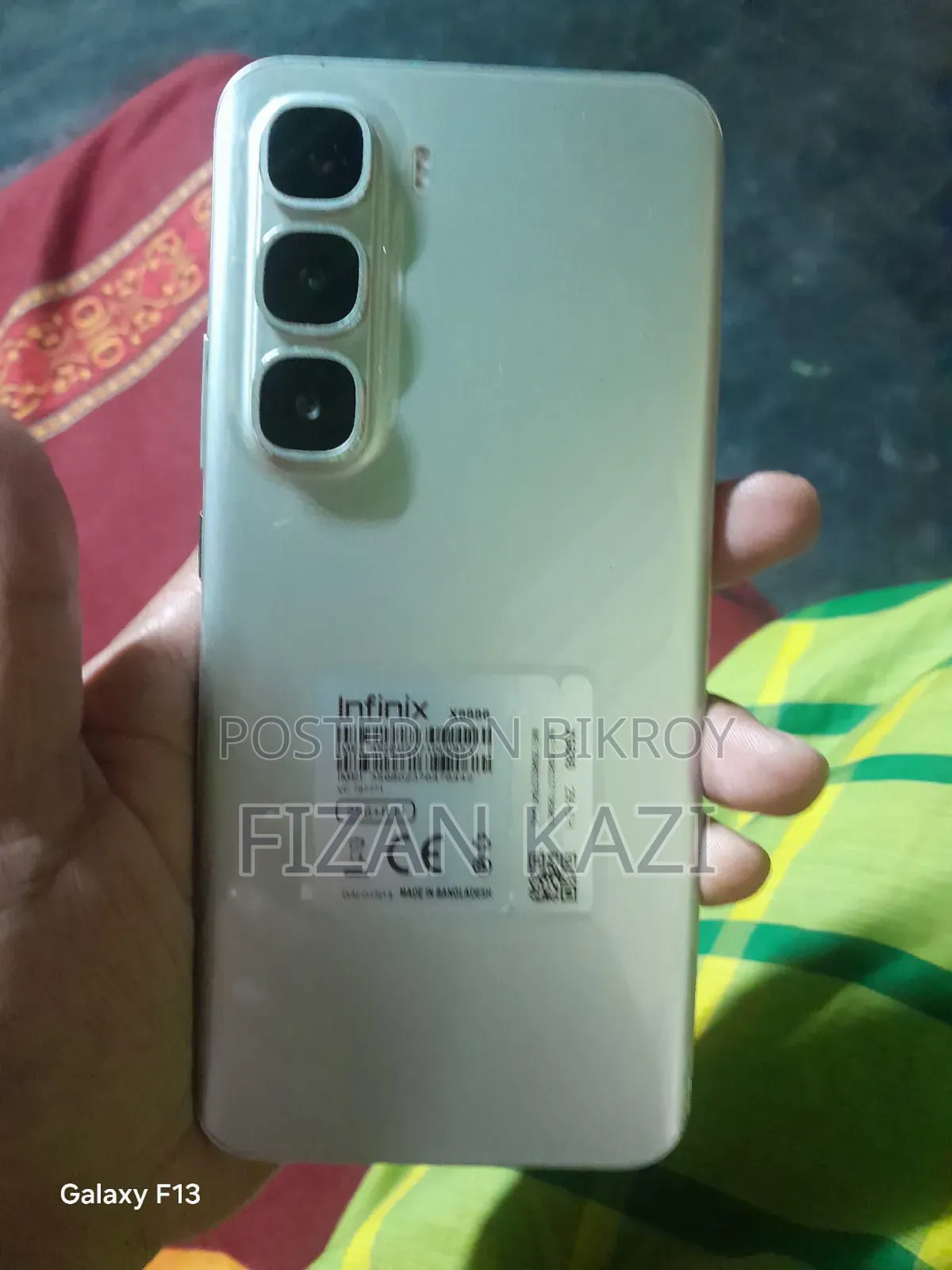 Infinix Hot 60 Pro+ 256 GB Silver