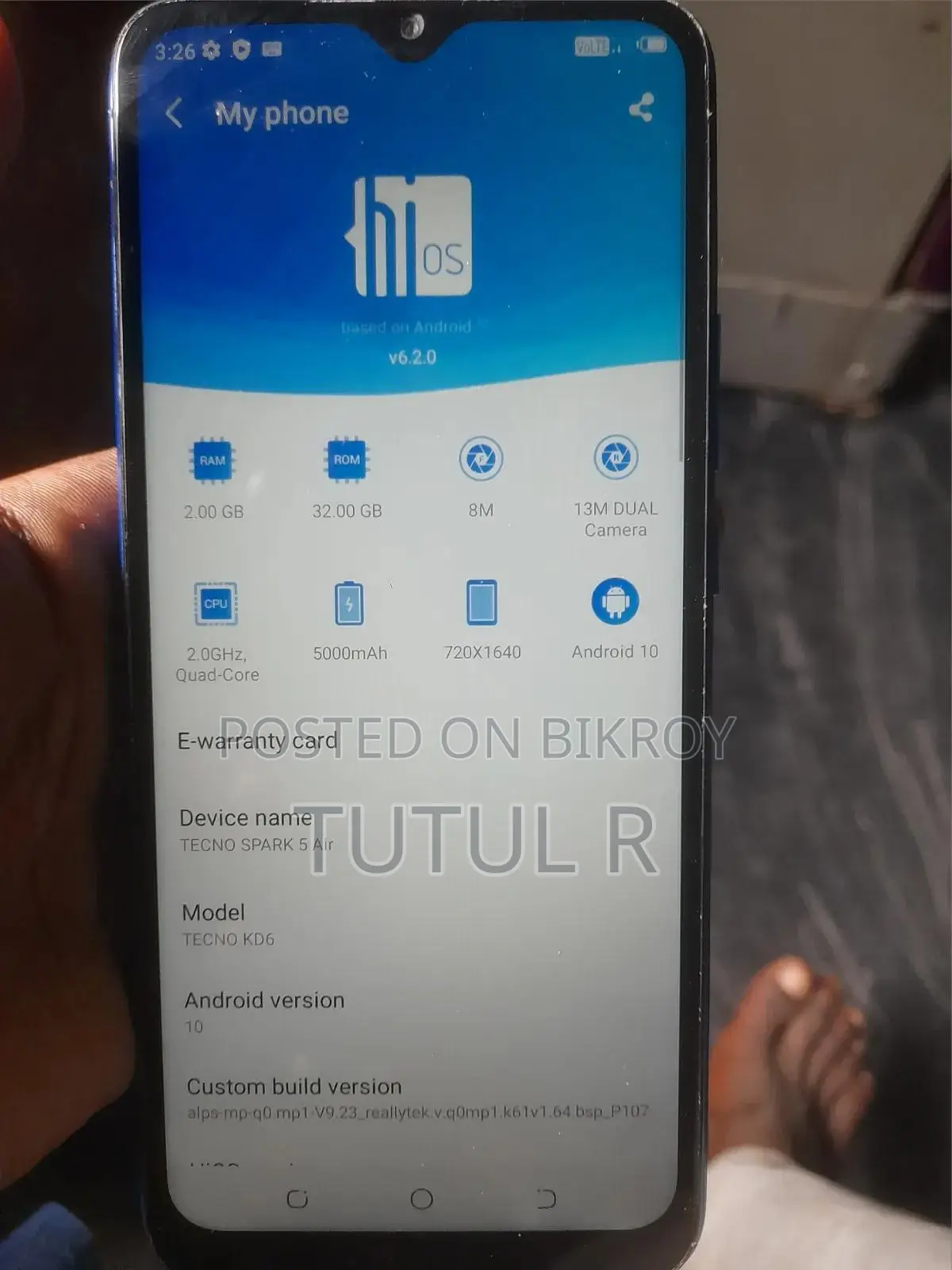 Oppo A1 32 GB Black