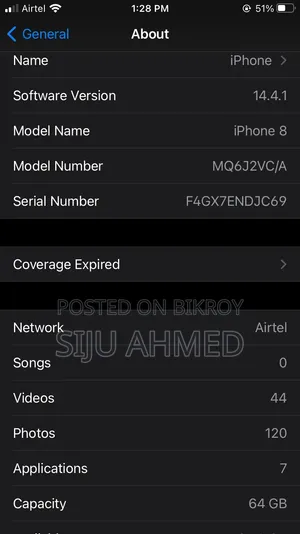 Apple iPhone 8 64 GB White