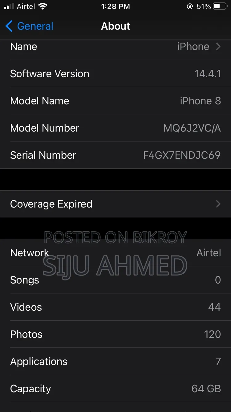 Apple iPhone 8 64 GB White