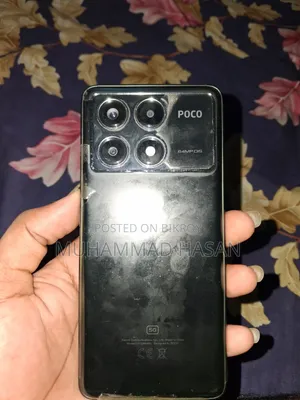 শাওমি পোকো এক্স৬ প্রো ২৫৬ জিবি ব্ল্যাক
