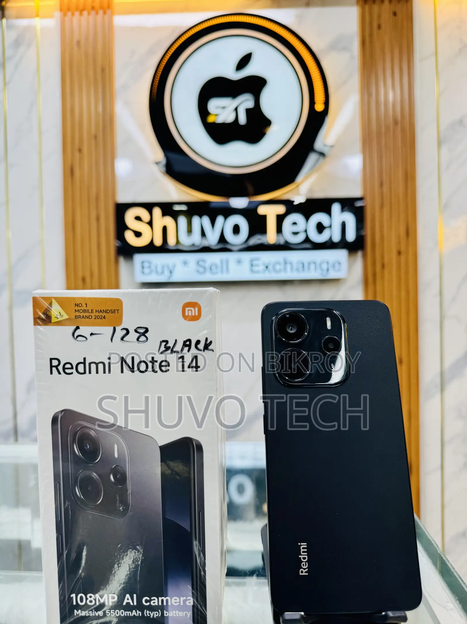 Xiaomi Redmi Note 14 4G 128 GB Black