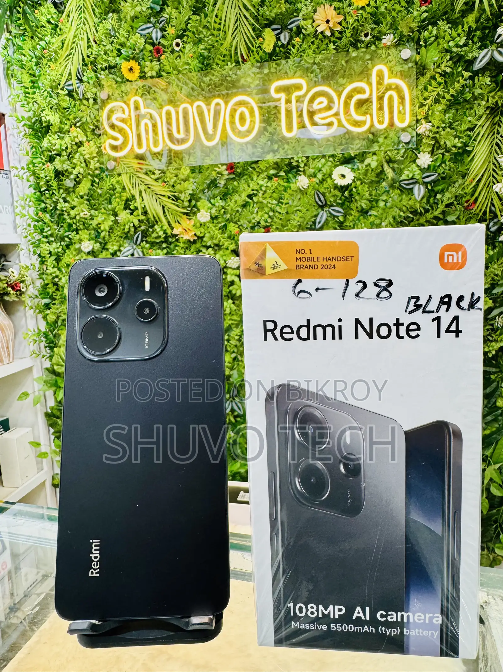 Xiaomi Redmi Note 14 4G 128 GB Black