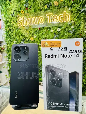 Xiaomi Redmi Note 14 4G 128 GB Black