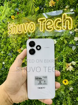 New Oppo A6c 128 GB White