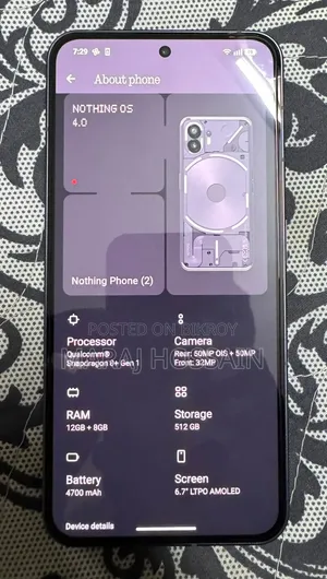 নাথিং ফোন ২ ৫১২ জিবি ব্ল্যাক