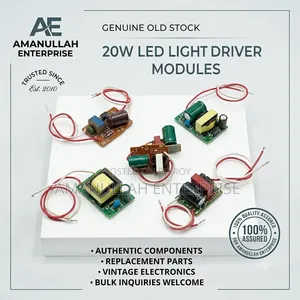 20W LED Light Driver Circuit Module | Amanullah Enterprise (10 Pcs)