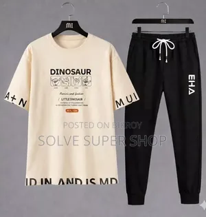 Mask T-Shirt and Full Pant Set - The Perfect Blend of Style and Comfort